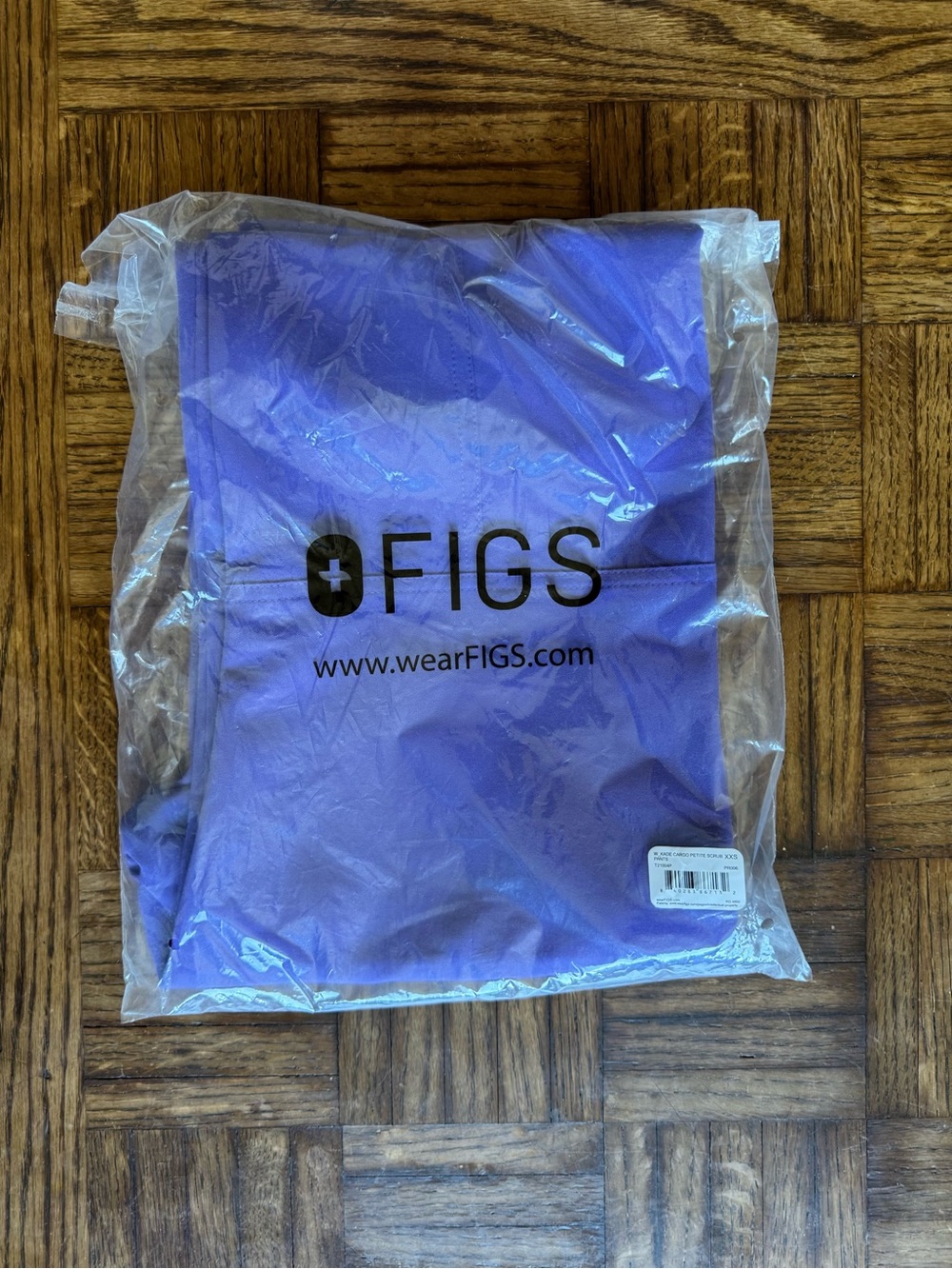 FIGS Purple Cade Cargo scrub pant in XXSP